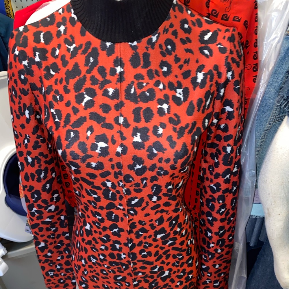 Really cute printed dress.